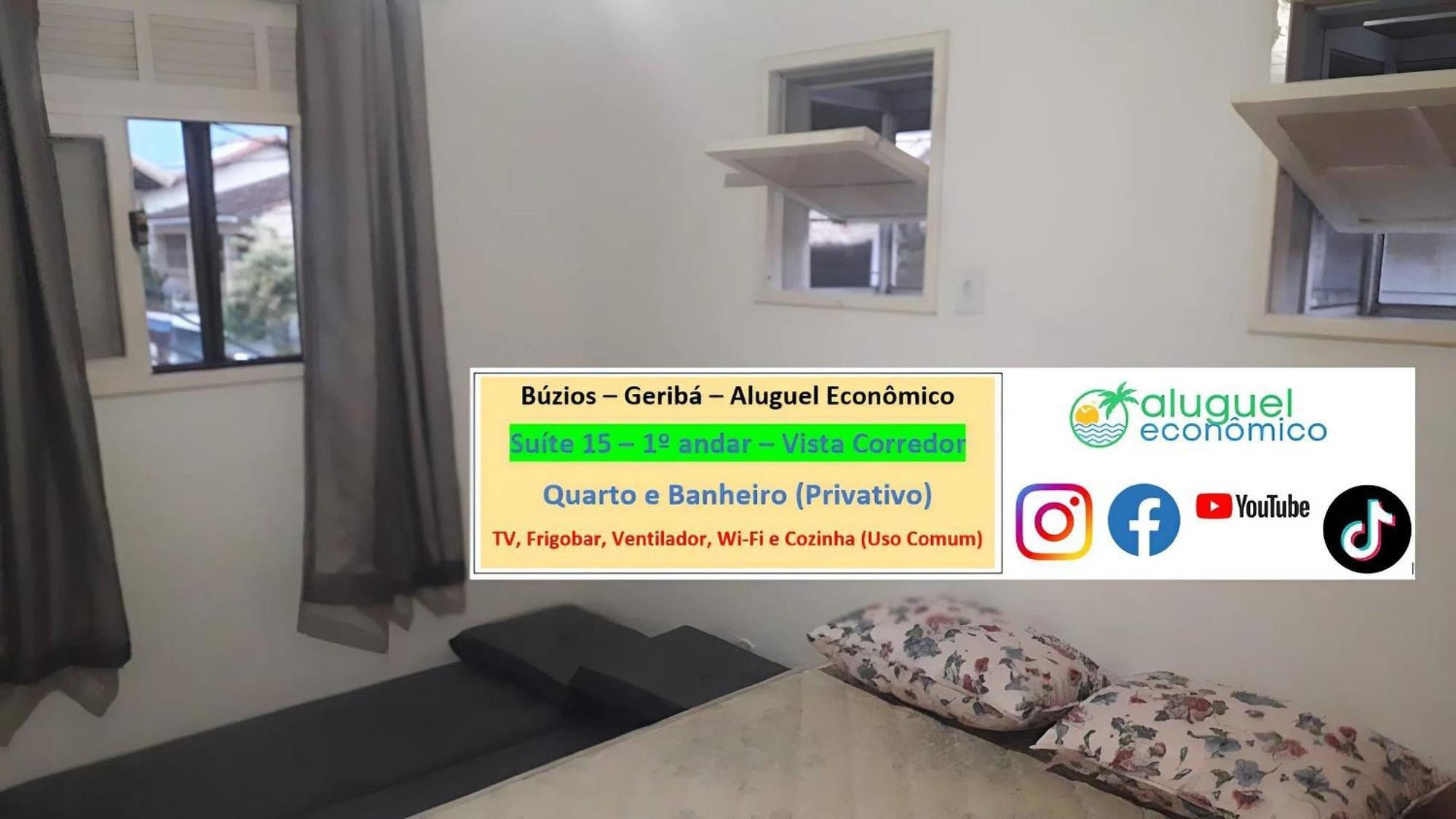 Buzios - Geriba - Suites - Aluguel Economico Exterior foto