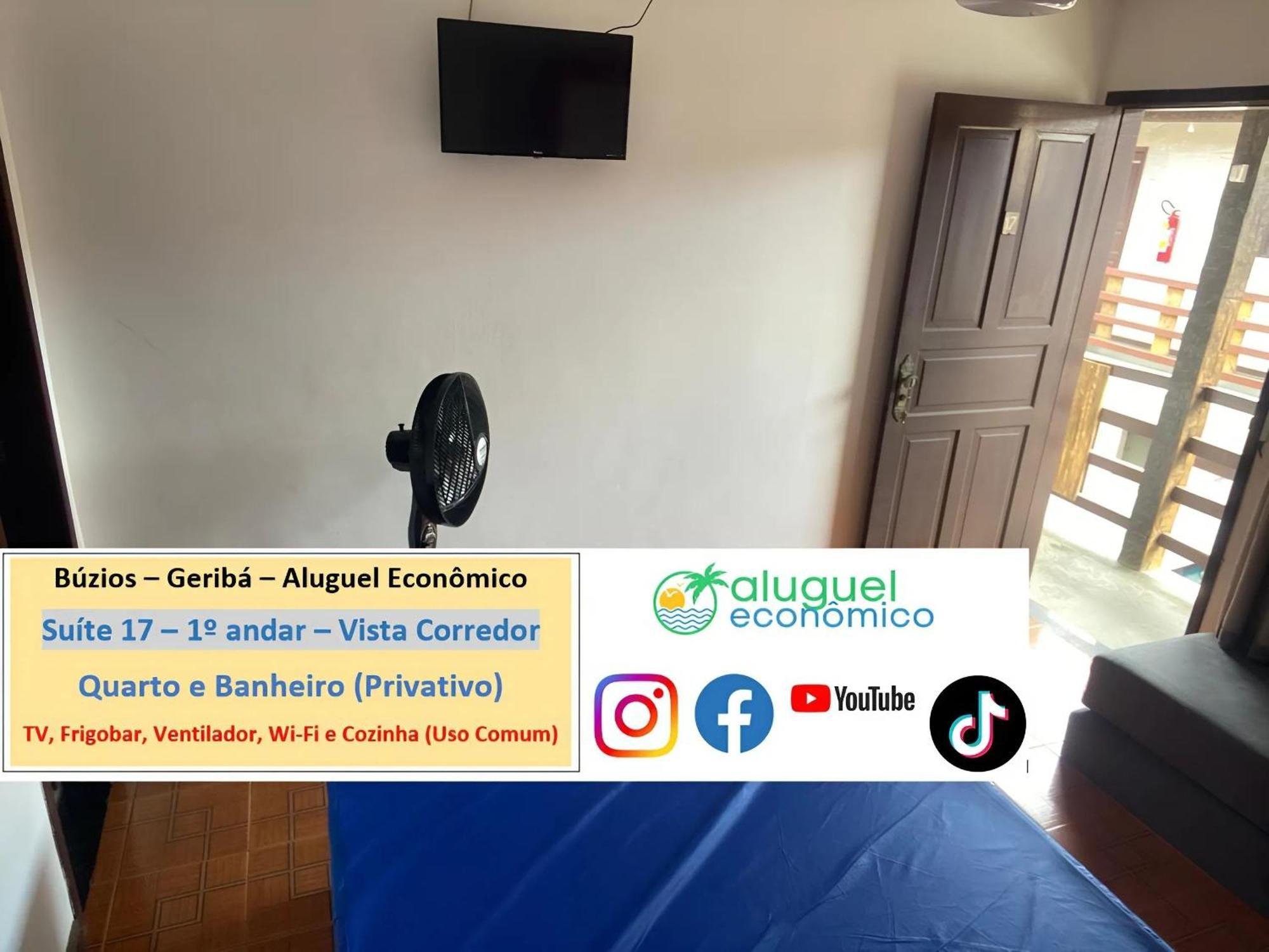 Buzios - Geriba - Suites - Aluguel Economico Exterior foto