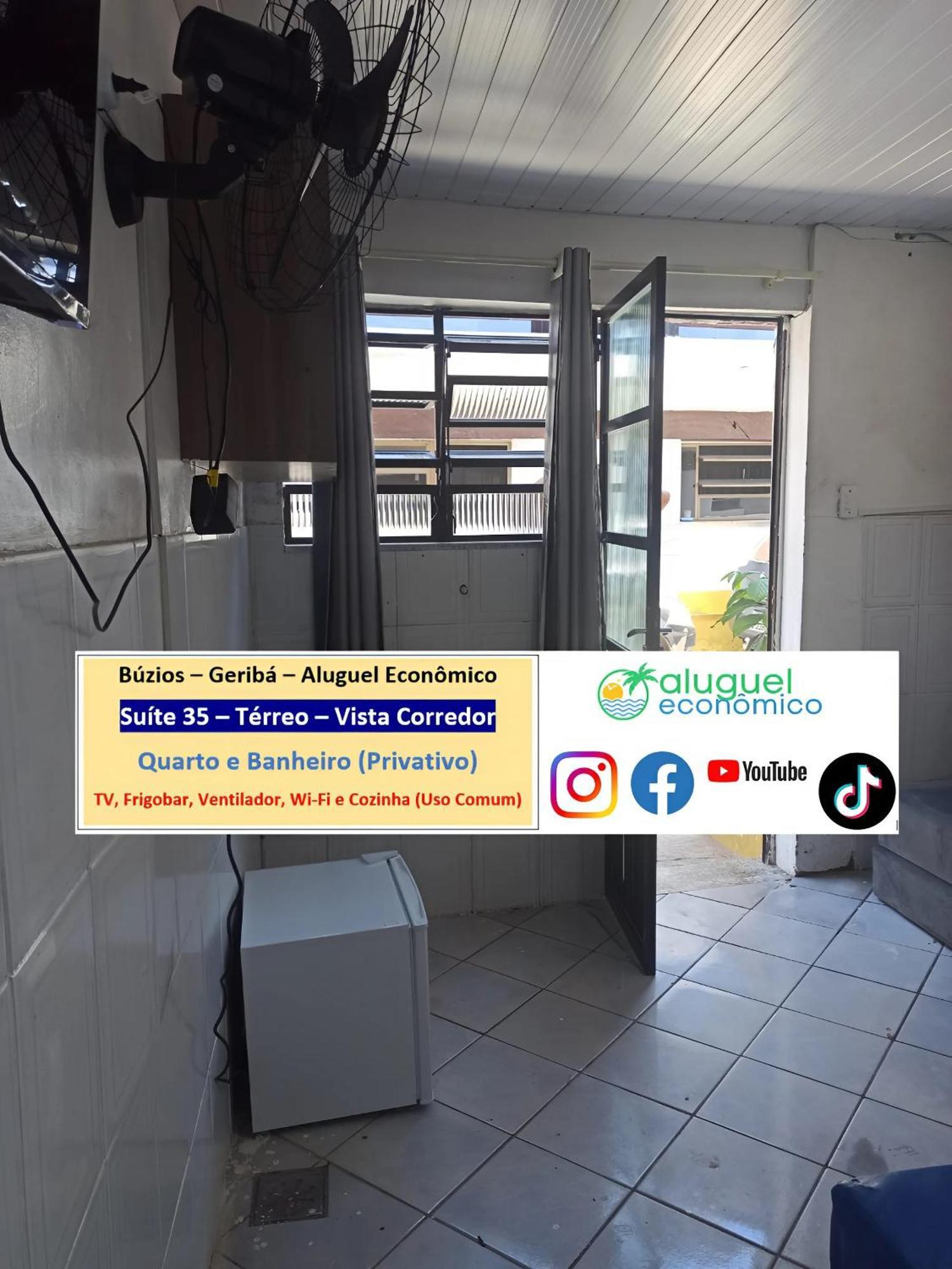 Buzios - Geriba - Suites - Aluguel Economico Exterior foto