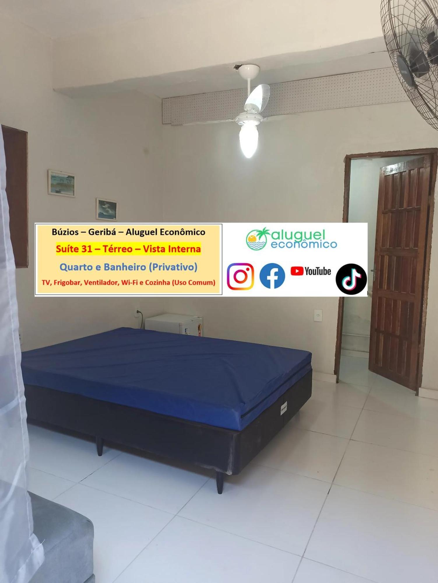 Buzios - Geriba - Suites - Aluguel Economico Exterior foto